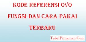 Kode Referensi OVO