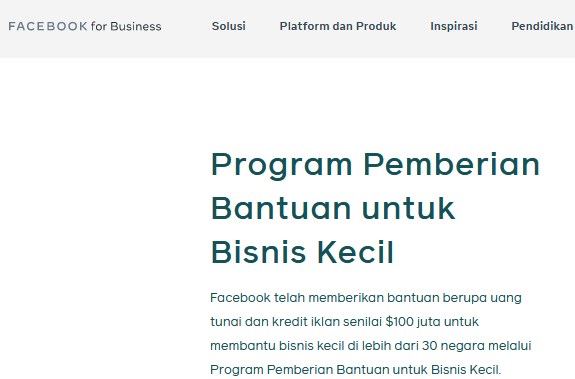 Dana Hibah Facebook