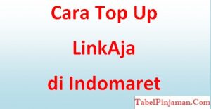 Top Up LinkAja di Indomaret